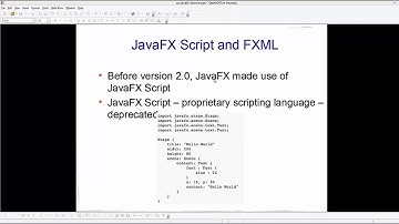 Introduction To Java Fx