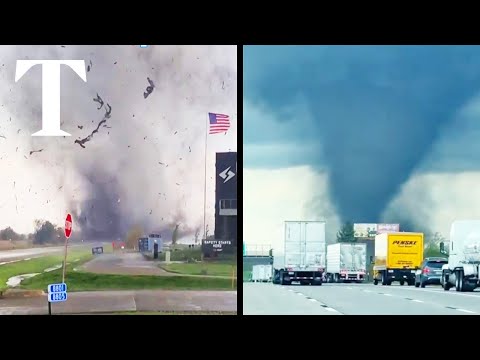 Tornado rips through Nebraska causing \