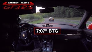 NEW BEST TIME! 7:07&quot;BTG with traffic/Porsche 991.2 GT3RS Nordschleife//.