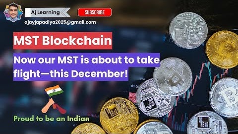 #Mstblockchain 💎》Now our MST is about to take flight this December! ✈️》#blockchaintechnology 