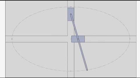 Ellipse Trammel Mechanism