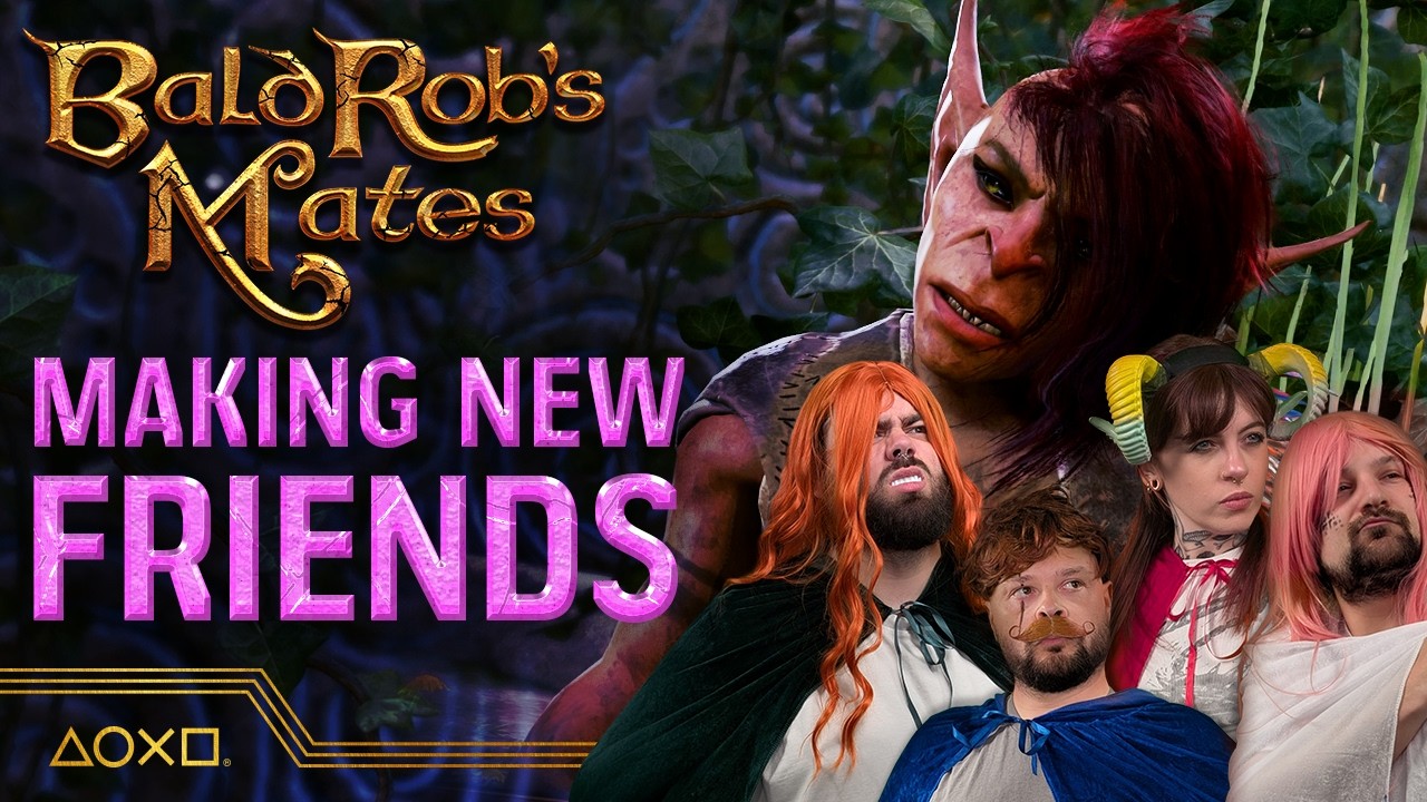 Rescuing Our New Goblin Friend Sazza - Let's Play Baldur's Gate 3 | Bald Rob's Mates: Episode 2