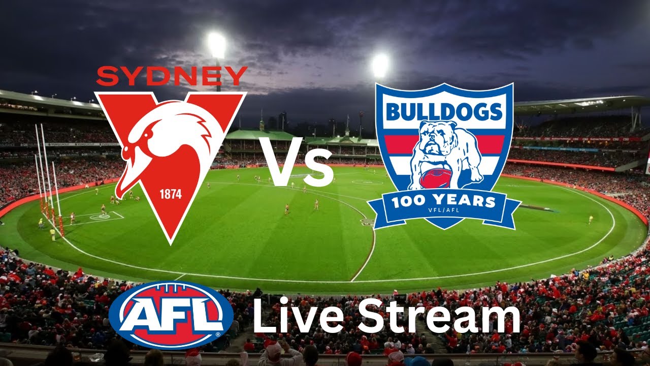 SYDNEY SWANS v WESTERN BULLDOGS l Round 16 2025 AFL Live Stream