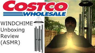 🎶 Costco Find: Harmonic Wind Chime. Peaceful wind chime sounds for outdoor space (Unbox, ASMR) 🎶