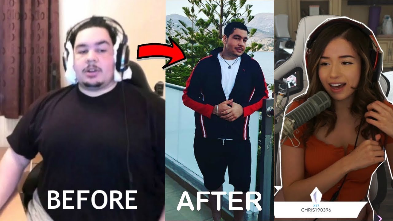 Pokimane Reacts To Greekgodx Weight Loss Transformation 2017 2019 Justnewsviews