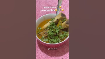 Mutton soup | mutton paya soup | #viral #shorts #youtubeshorts #india #ytshorts #easyrecipe #mutton