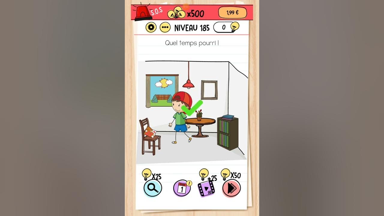 Brain Test Niveaux 181 à 190 Solutions YouTube