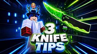 3 PRO Tips & Tricks to WIN More in Roblox Knife Arena! 🔪🔥