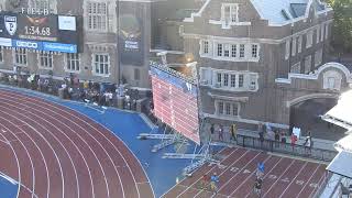 Mirai Bernard (Second Leg) and her Bullis teammates win the 4X2 _ 2022 NBN Outdoor Championships