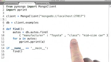 Multiple Field Queries - Data Wranging with MongoDB