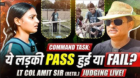 Je doet het VERKEERD! SSB Command Task: Kolonel Amit Sir