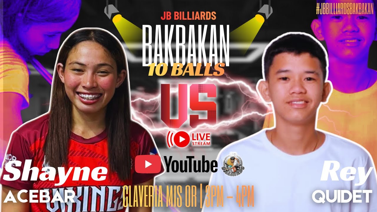 RELIVE SHAYNE ACEBAR VS REY QUIDET | 10 BALLS PAREHAS