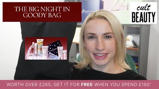 Cult Beauty The Big Night In Goody Bag Unboxing 2023