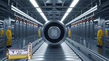 Inside the 4680 Cell Factory – (Full Process) How Million-Dollar Structural Packs Are Made