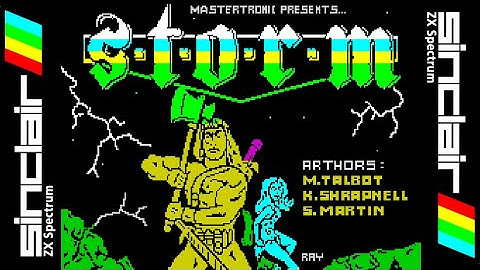 STORM (1986) Walkthrough, ZX Spectrum