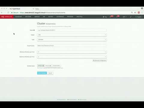 HyperGrid - Cloud Container and Kube Orchestration with HyperCloud Cloud Management Platform (CMP)