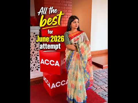 All the best | June 2026 attempt| Manisha Gupta Acca
