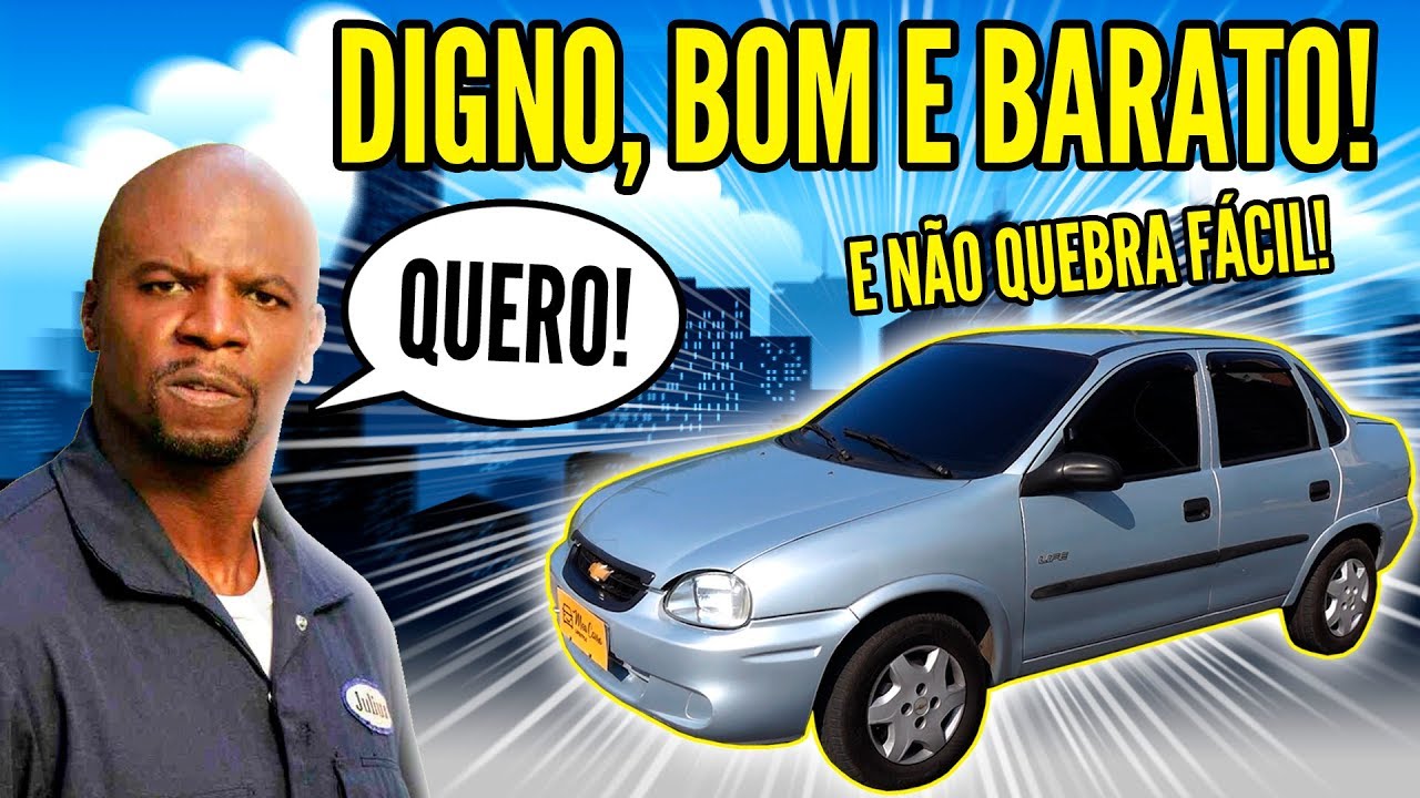 CORSA CLASSIC – O SEDAN mais BARATO do BRASIL! (Avaliação)