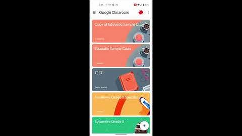 Switching between multiple accounts in Google Classroom