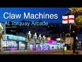 Claw Machines at Torquay Arcade 2023