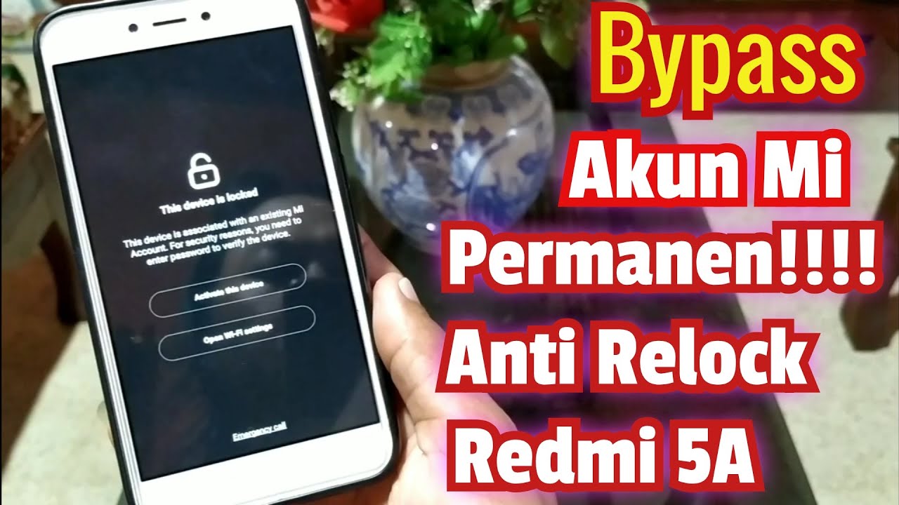 Hapus Akun Mi Tanpa Terkunci Lagi Mi Cloud Redmi 5a Youtube