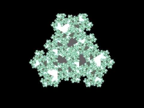 【Processing】Fractal Animation