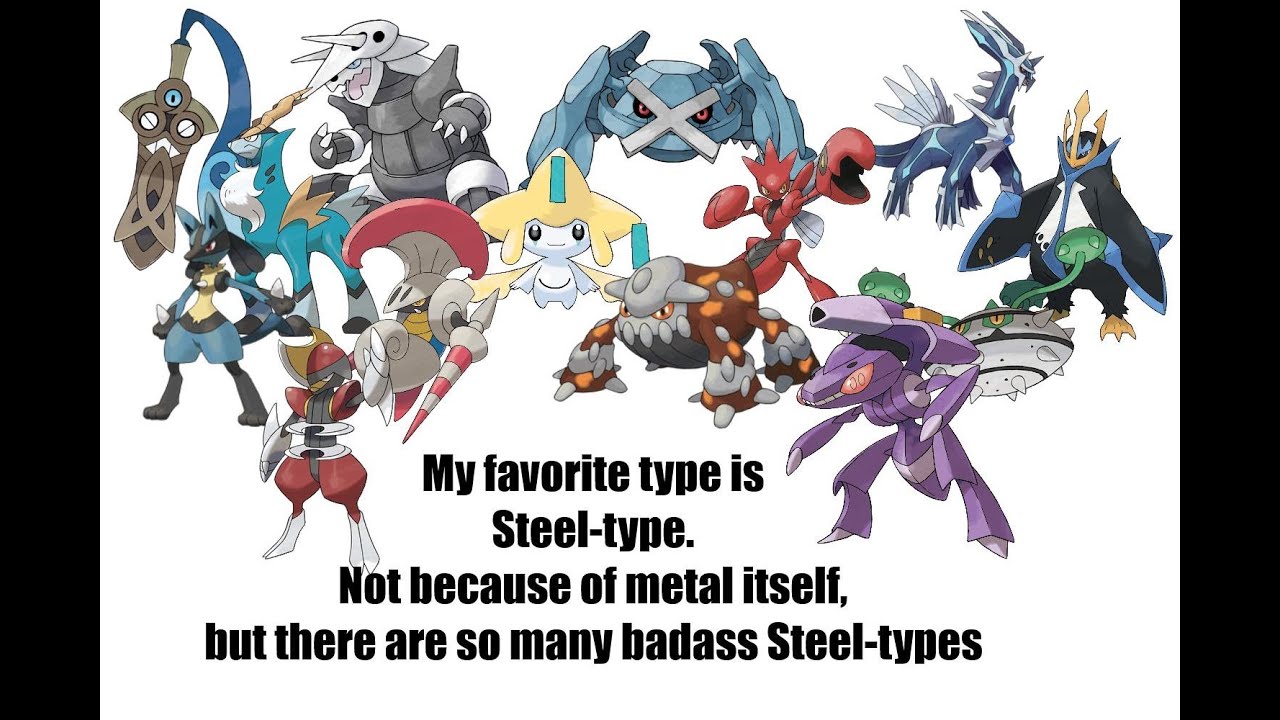 6 pokemon mono type battle x y mono steel youtube