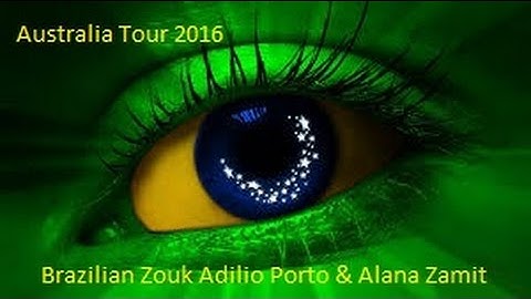 🔺🔺Adilio Porto ZoukCreator & Alana Zamit  Sydney 2016
