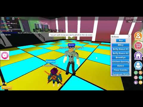 How To Glitch In The Dj Room In Robloxian Highschool Roblox