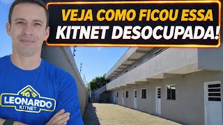 UMA KITNET FICOU DESOCUPADA VEJA COMO FICOU!