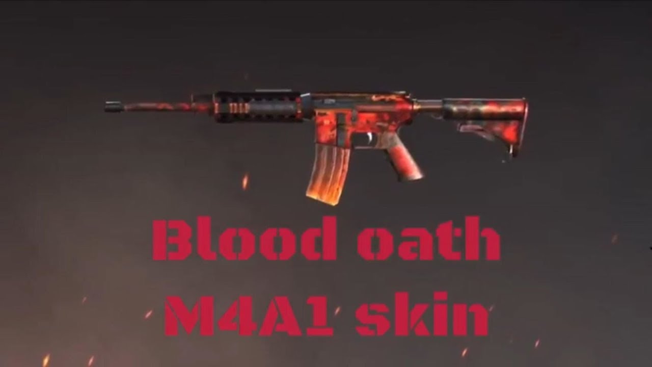 Rule of Survival-The blood Oath CAMO (M4A1)
