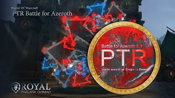PTR-Battle for Azeroth 8.1-A Sound Defense Horde assault on Tiragarde Sound
