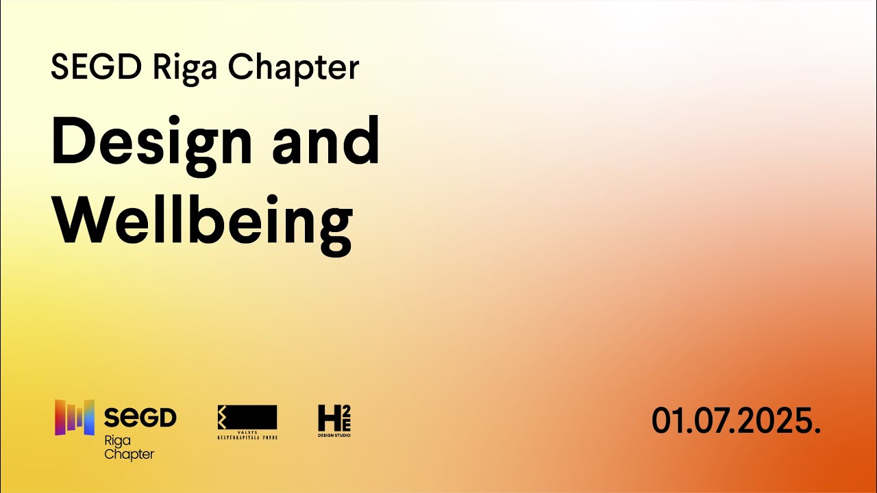 SEGD Design & Wellbeing