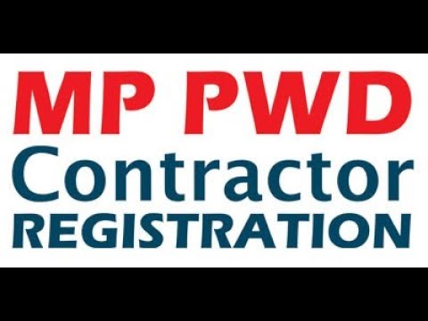 Madhya Pradesh PWD Online Registration Tutorial