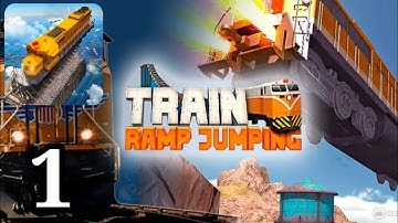 Train Ramp Jumping - Gameplay Walkthrough - Part 1 (Android, iOS)
