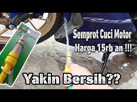 Inilah cara membuat semprot salju mini sederhana. Cocok untuk mencuci motor mobil dll.. 