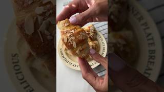 Миндальные круассаны #рецепт #рецепты #готовимдома #еда #food #вкусно #cooking