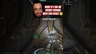 News Anchor Voice ACTIVATE! 🧐 #gaming #warframe #shorts #live #tennocreate