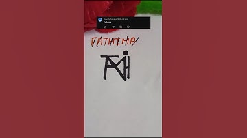 Fathima logo design comments your name like, share, subscribe #viralshort #logodesgin #youtubeshorts