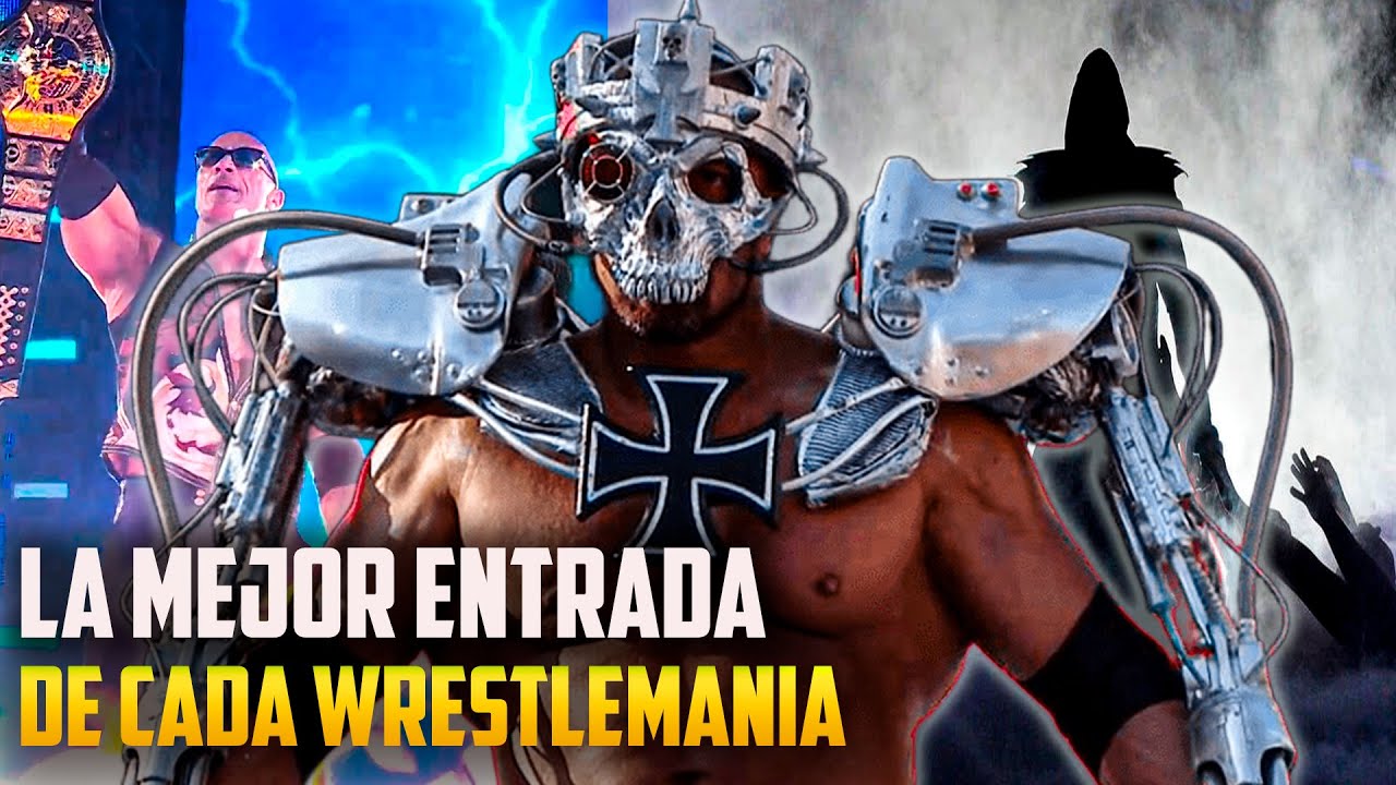 La MEJOR entrada de CADA WrestleMania (Parte 2)