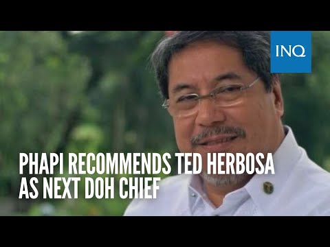 PHAPI recommends Ted Herbosa as next DOH chief