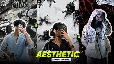 Trendy Edits: Aesthetic Photo Editing Tutorial"- Aesthetic