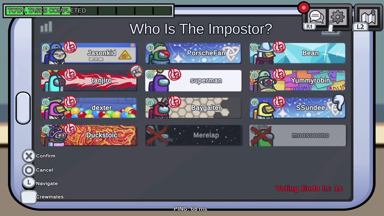 Playing Among Us live weith viewers!