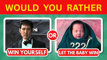 Would You Rather | Squid Game Edition 🦑| Squid Game Season 3 | Rather Quiz
