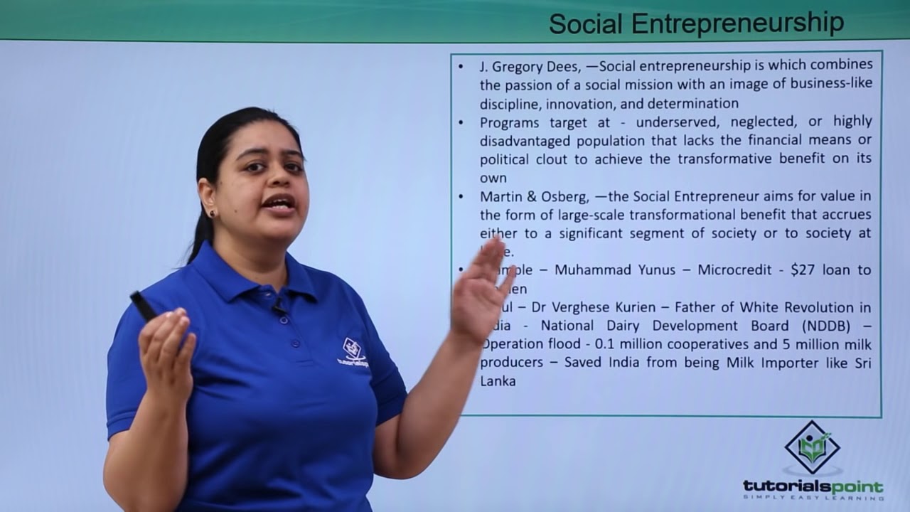 Social Entrepreneurship