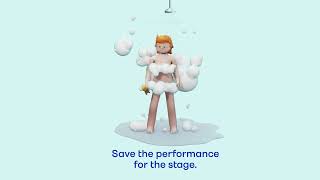 Performance: Shower Shorter. Save water.