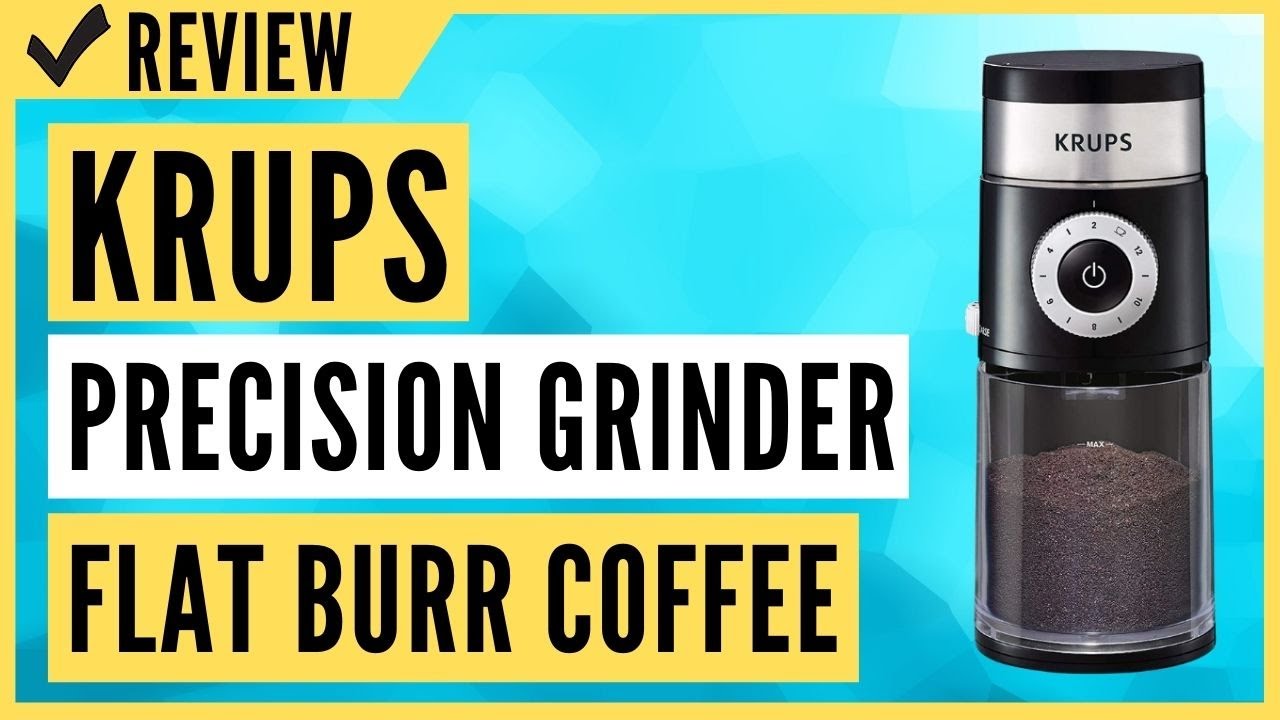 Krups Precision Flat Burr Coffee Grinder