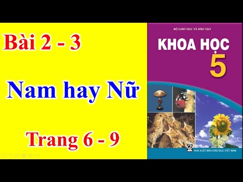 Video Khoa học Lớp 5 Bài 2 - 3 - Nam hay Nữ - youtube