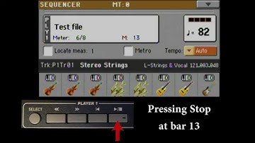 KORG PA3x - Sequencer Mode - Loading a Midi file