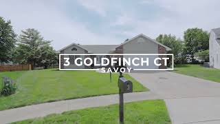 3 GOLDFINCH COURT video tour